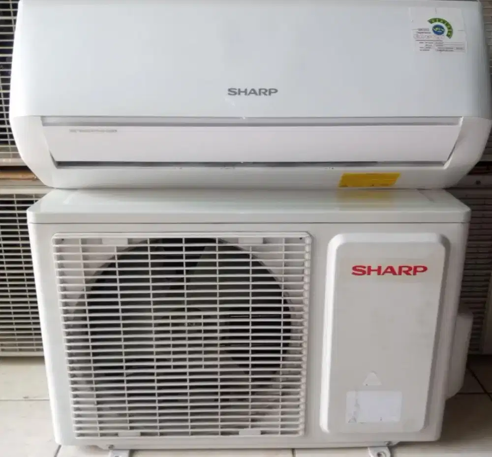 sharp 1/2 pk+pasang