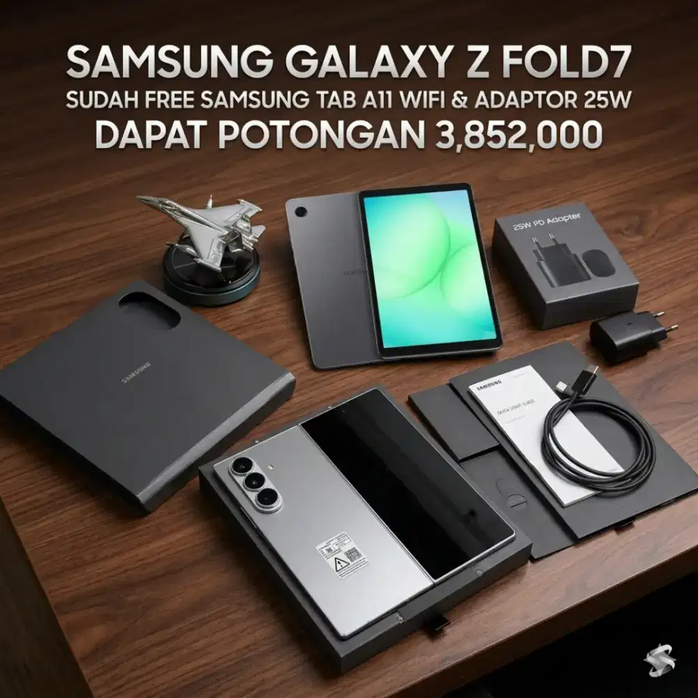 Modal KTP bawa pulang samsung z fold7 tanpa DP tanpa Admin banyak free