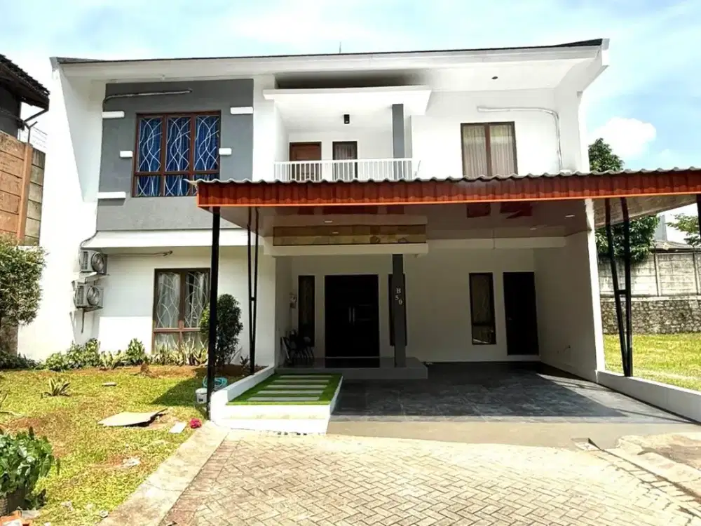 Rumah disewa di Discovery Bintaro Jaya Sektor 7 Semi Furnish Rapi dan Bersih