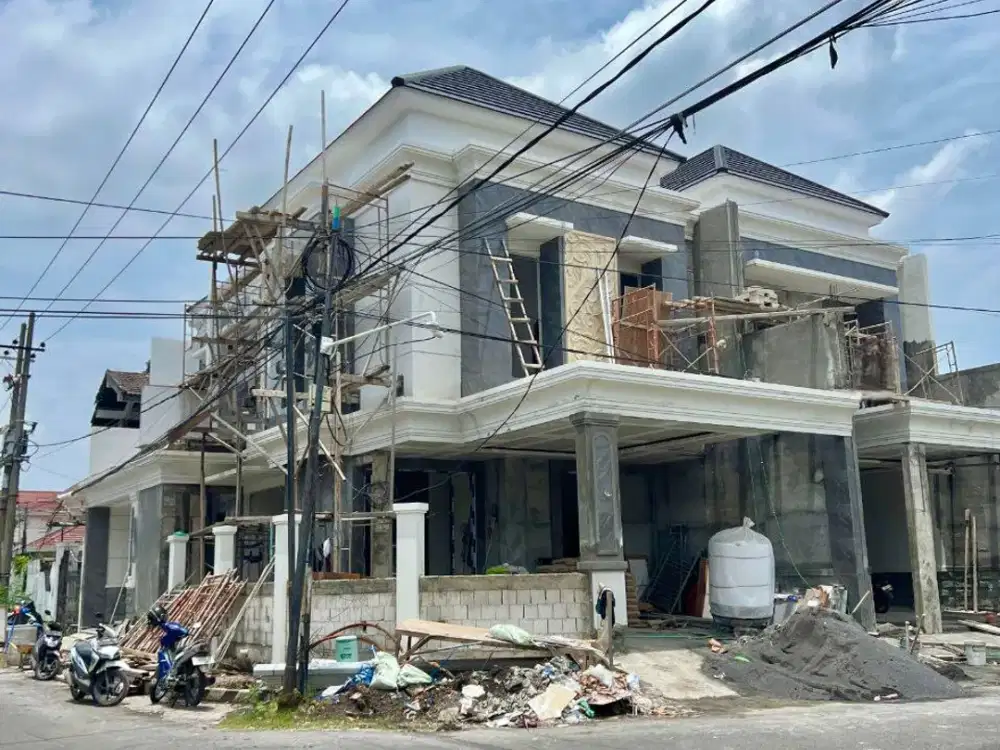 3 unit Rumah baru American-style di Kertajaya Indah Timur, Surabaya Tipe B