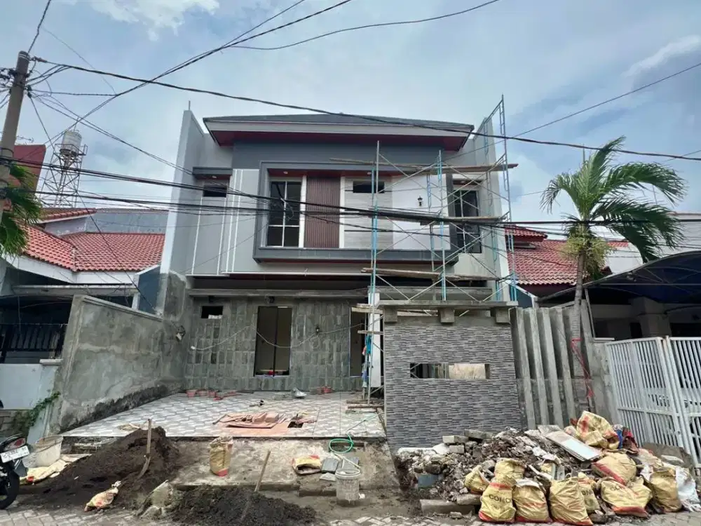 Rumah baru modern di Manyar Jaya Praja