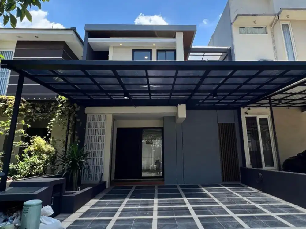 Rumah baru semi furnished di Dian Istana cluster Moca Vrbana