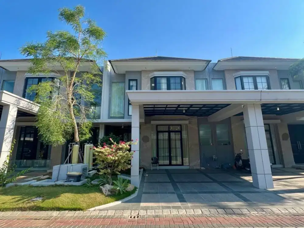 Jual Rumah furnished di cluster Aruba Villa di Grand Island Pakuwon City