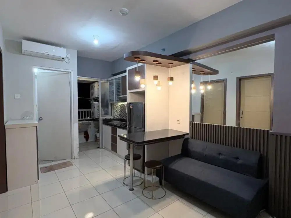 Jual cepat - Apartemen Educity tower Yale 2 bedroom furnished Lantai 16