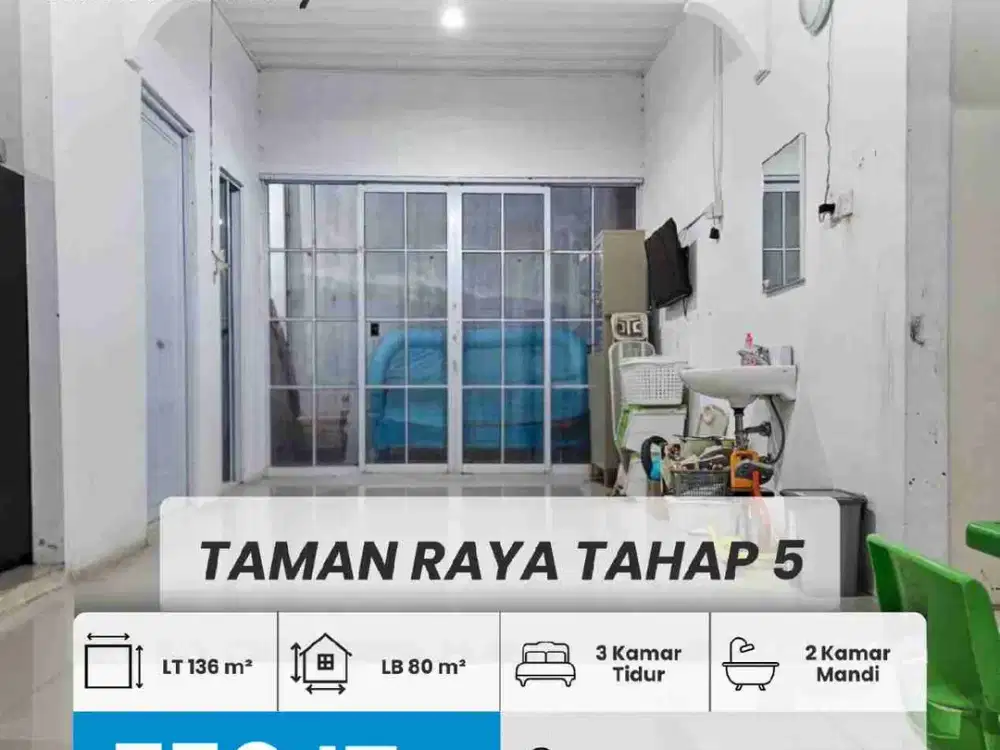 DIJUAL RUMAH TAMAN RAYA TAHAP 3 BATAM CENTER