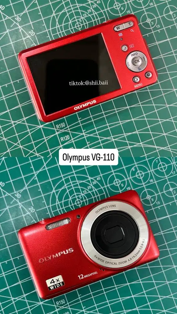 Digicam Olympus VG-110 in Red