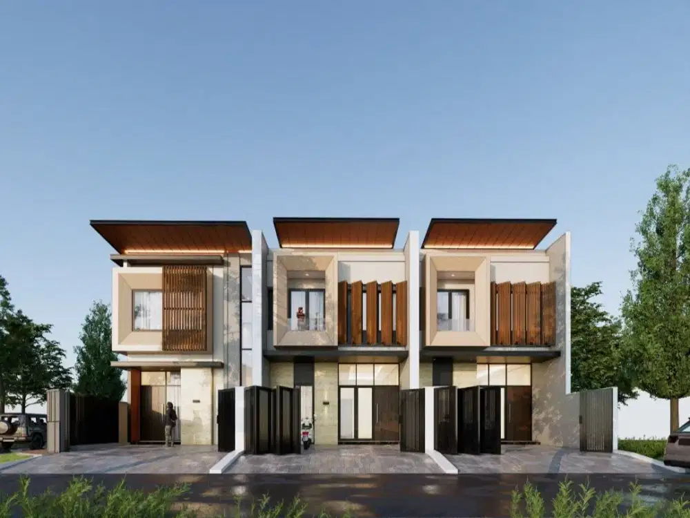 3 unit - Rumah minimalis Galaxi Bumi Permai Araya tahap 2 Tipe B