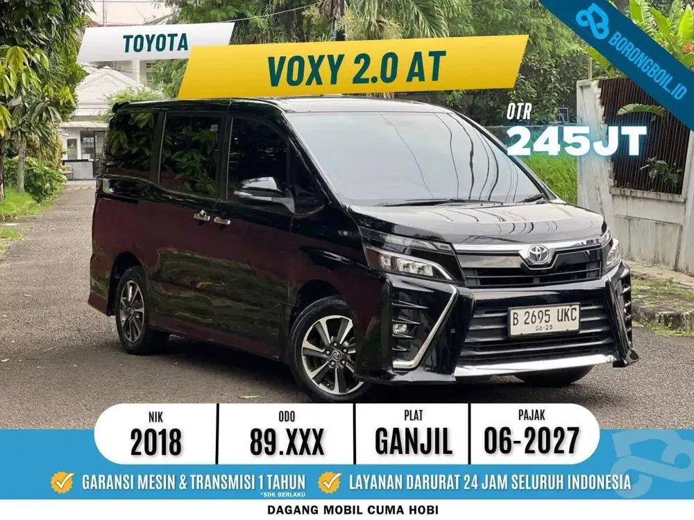 TERMURAH!!VOXY 2.0 AT 2018 SIAP PAKAI
