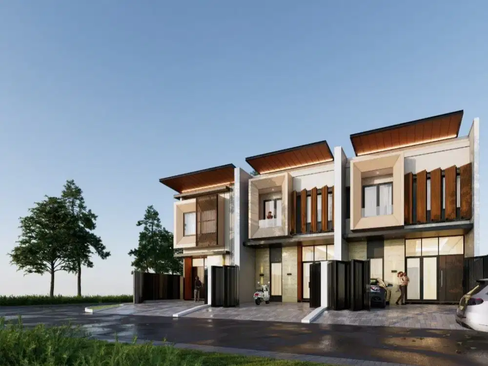 3 unit - Rumah minimalis Galaxi Bumi Permai Araya tahap 2 Tipe A