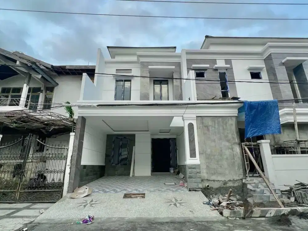 3 unit Rumah baru American-style di Kertajaya Indah Timur, Surabaya Tipe A