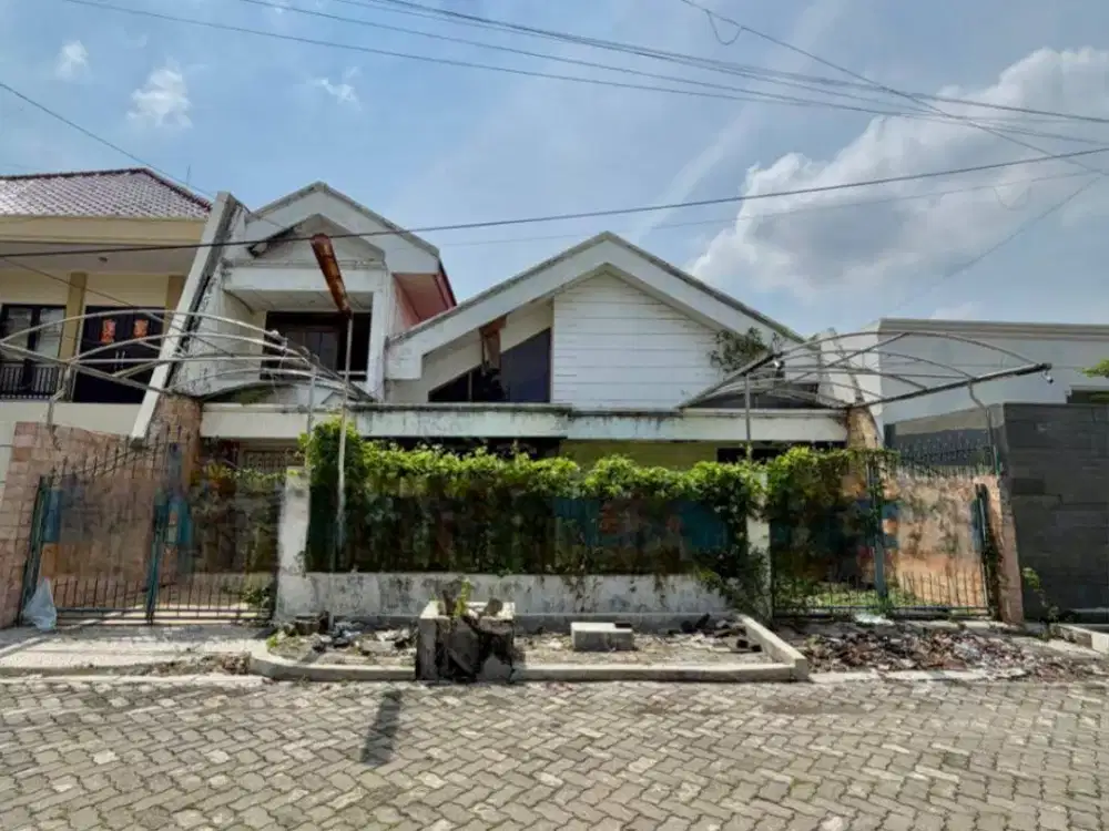 Rumah hitung tanah di Perumahan Villa Kalijudan Indah