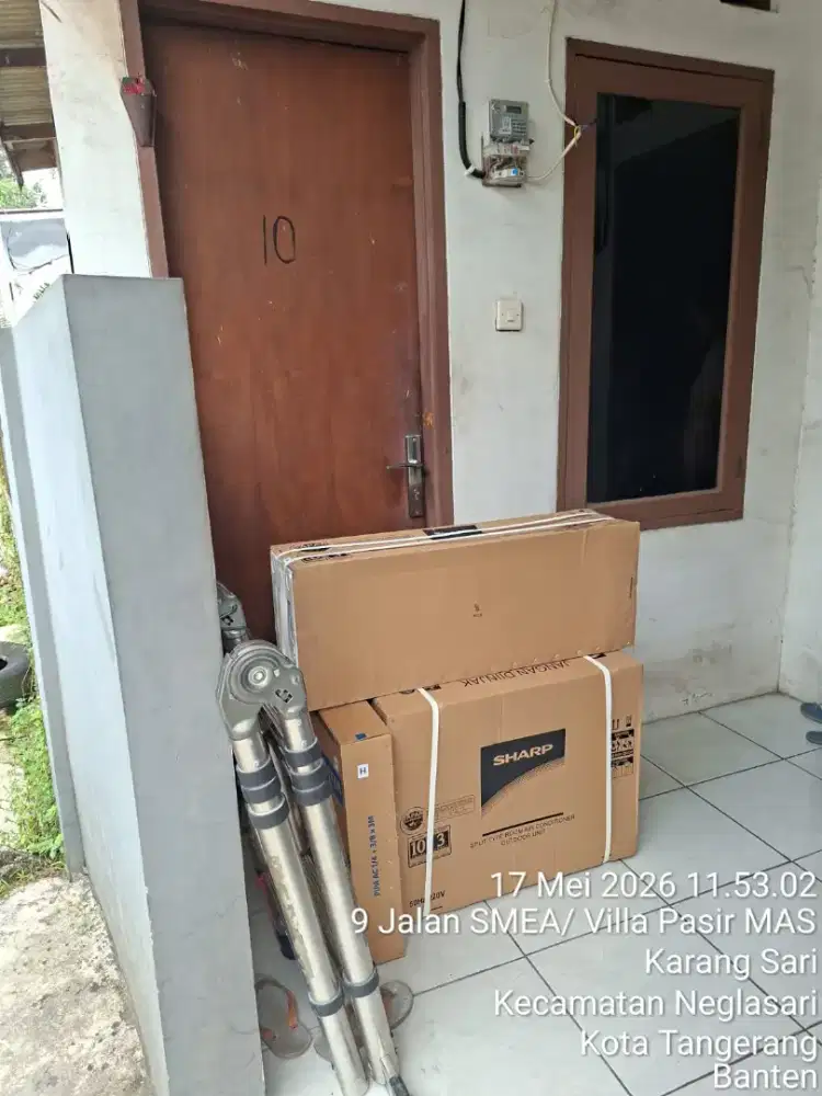 Teknisi Ac berpengalaman hanya pasang AC baru