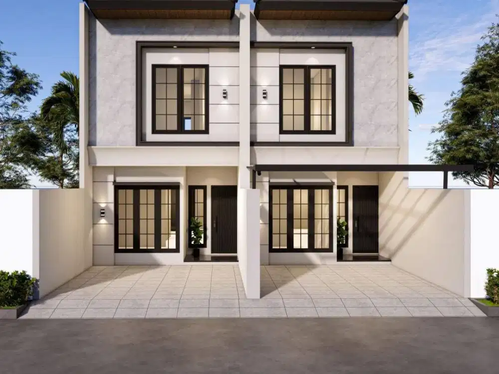 2 unit, Rumah baru di Wisma Mukti Klampis Semolo Barat