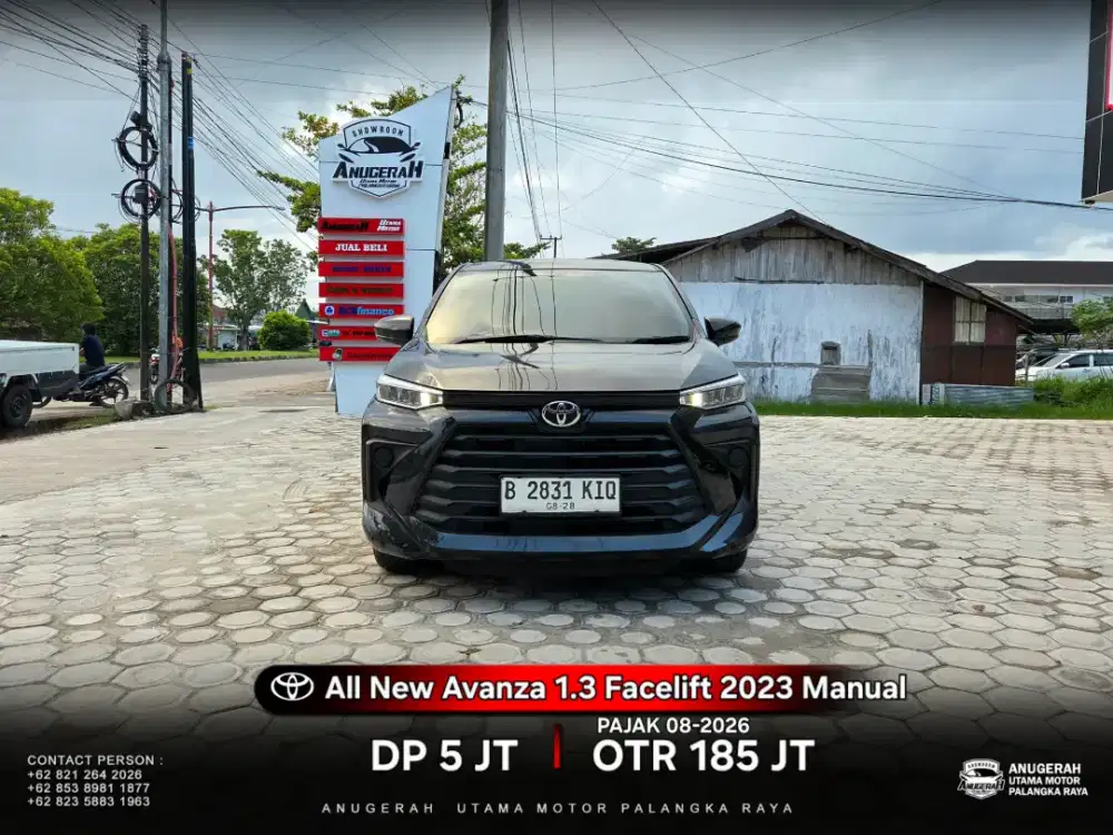 Dp 5jt All New Avanza 1.3 Facelift 2023 Manual