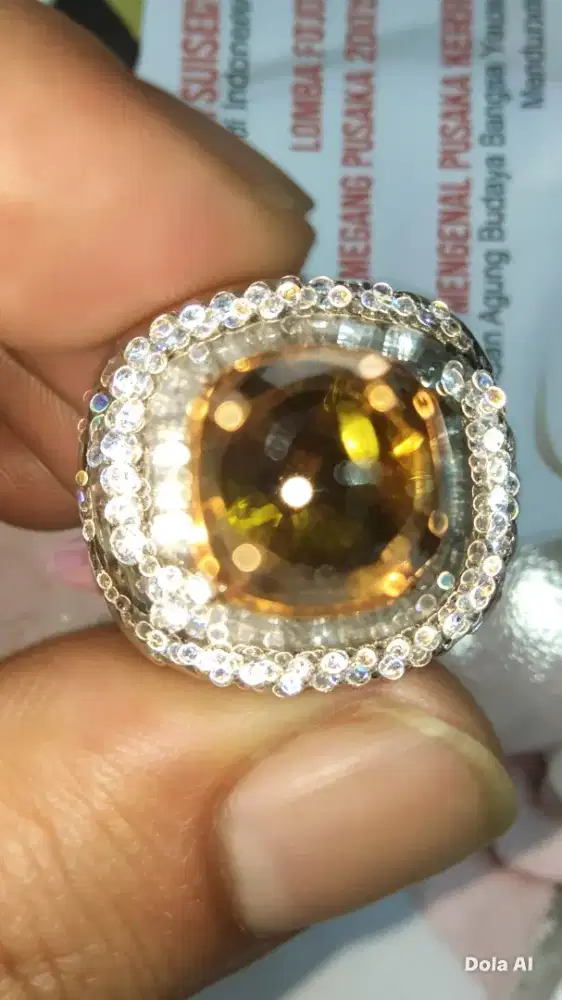 Di Jual Cepat  Batu Cincin Permata  Alexandrite Clystoberil Cat eyes