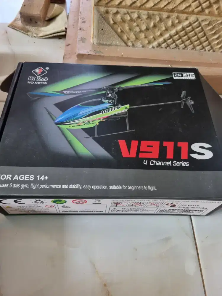 Remot kontrol. Heli wl tech no v911s