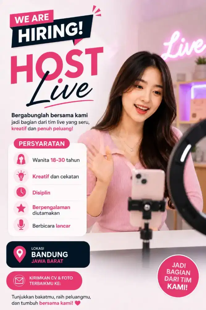 Host live wanita