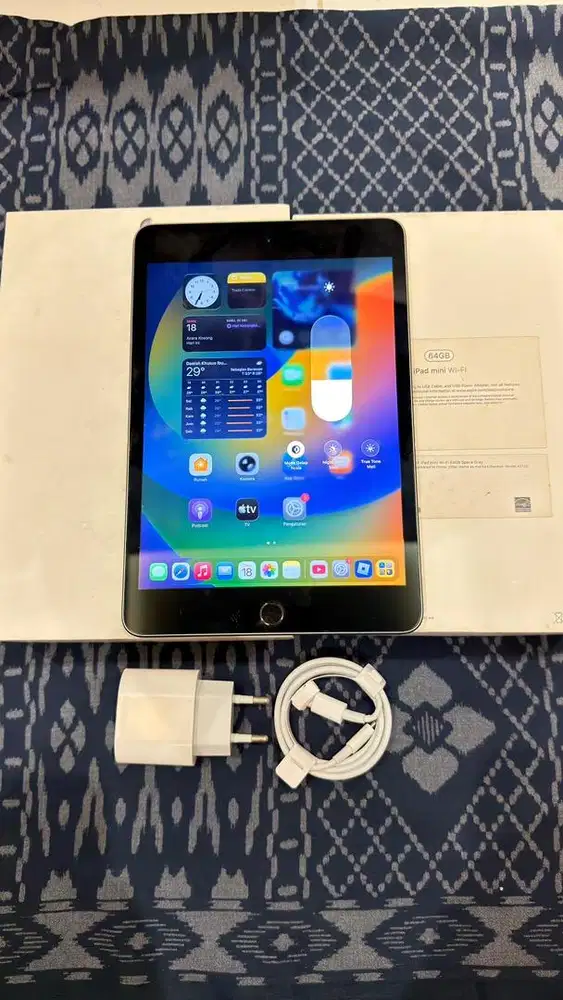 Ipad Mini 5 Grey 64GB Wifi Only Lengkap