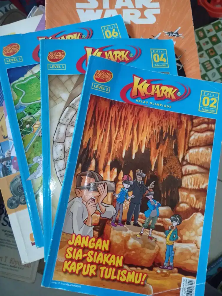 komik kuark level 3 edisi acak
