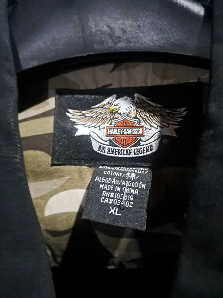 Hem harley davidson msh baru Original