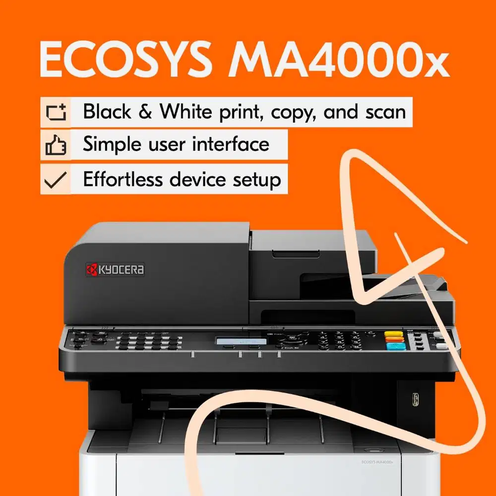Mesin fotocopy kyocera MA4000