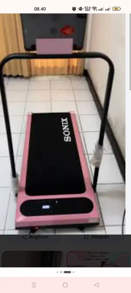 Treadmill lipat / Walking Pad