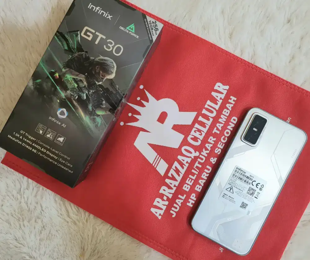 INFINIX GT 30 5G 8/256
GARANSI SAMPAI 20 /04 /2027