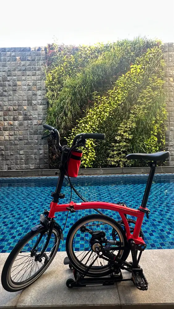 BROMPTON M6L RED ROCKET (BLACK EDITION 2020)