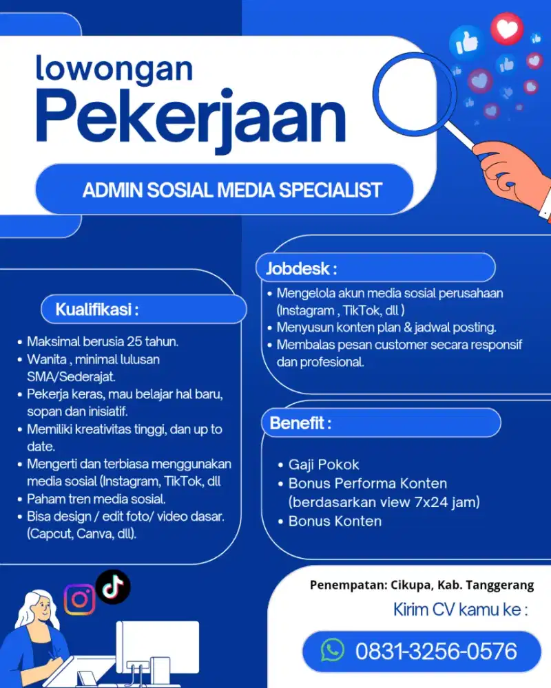 Lowongan kerja admin