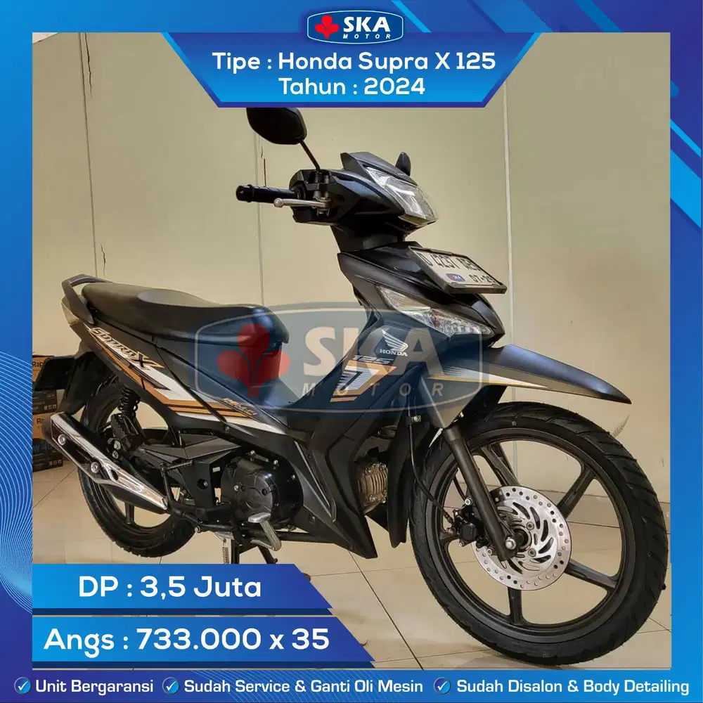 Honda Supra X 125 Tahun 2025