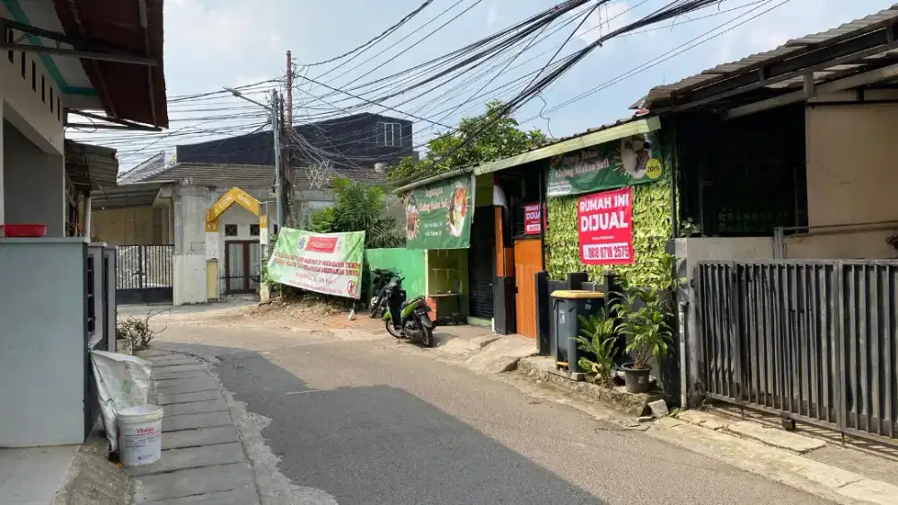 DIJUAL RUMAH PINGGIR JLN BLKNG AEON MAL TANJUNG BARAT