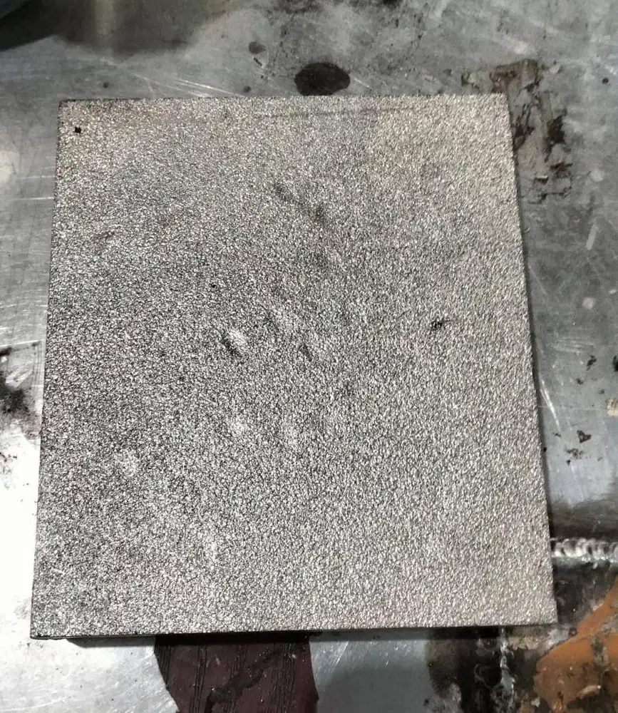 Plat Stainless potongan tebal 20mm304 custom Potongan per10cm(10x10)