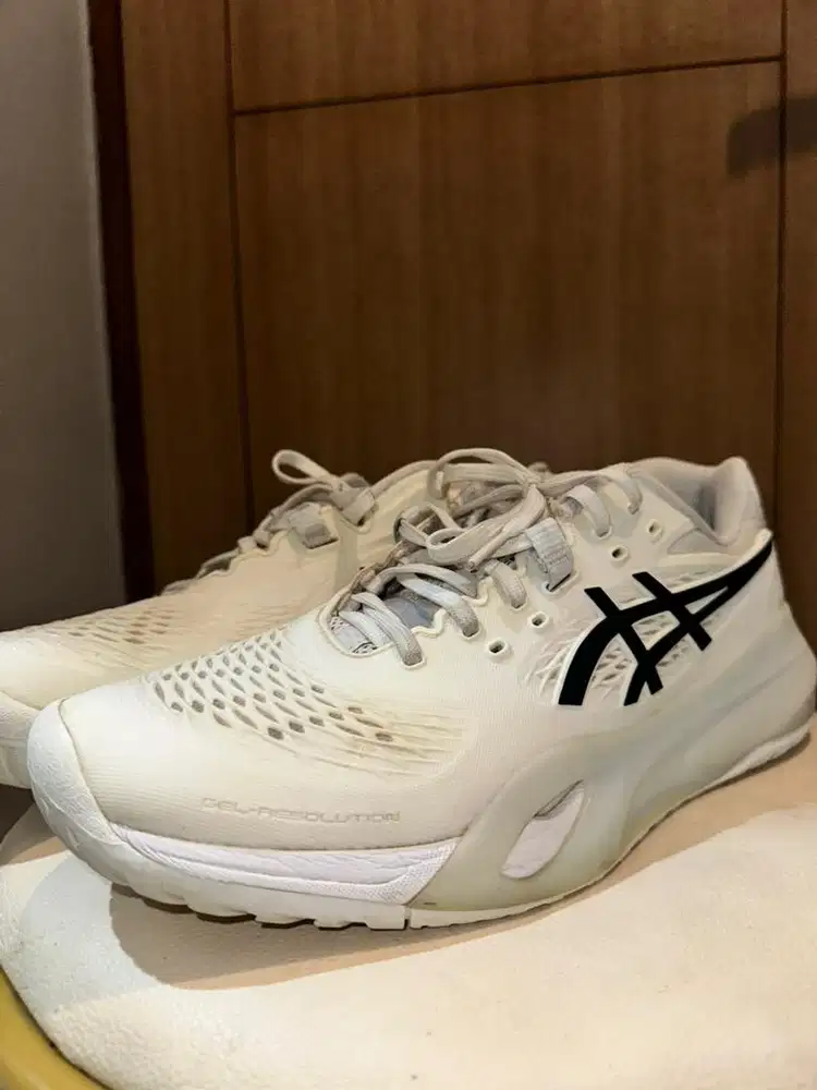 Asics Gel Resulutions X men all white