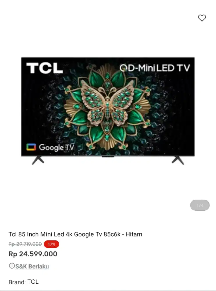 big inch  tv promo bisa cicilan syarat ktp tanpa dp bayar bulan depan