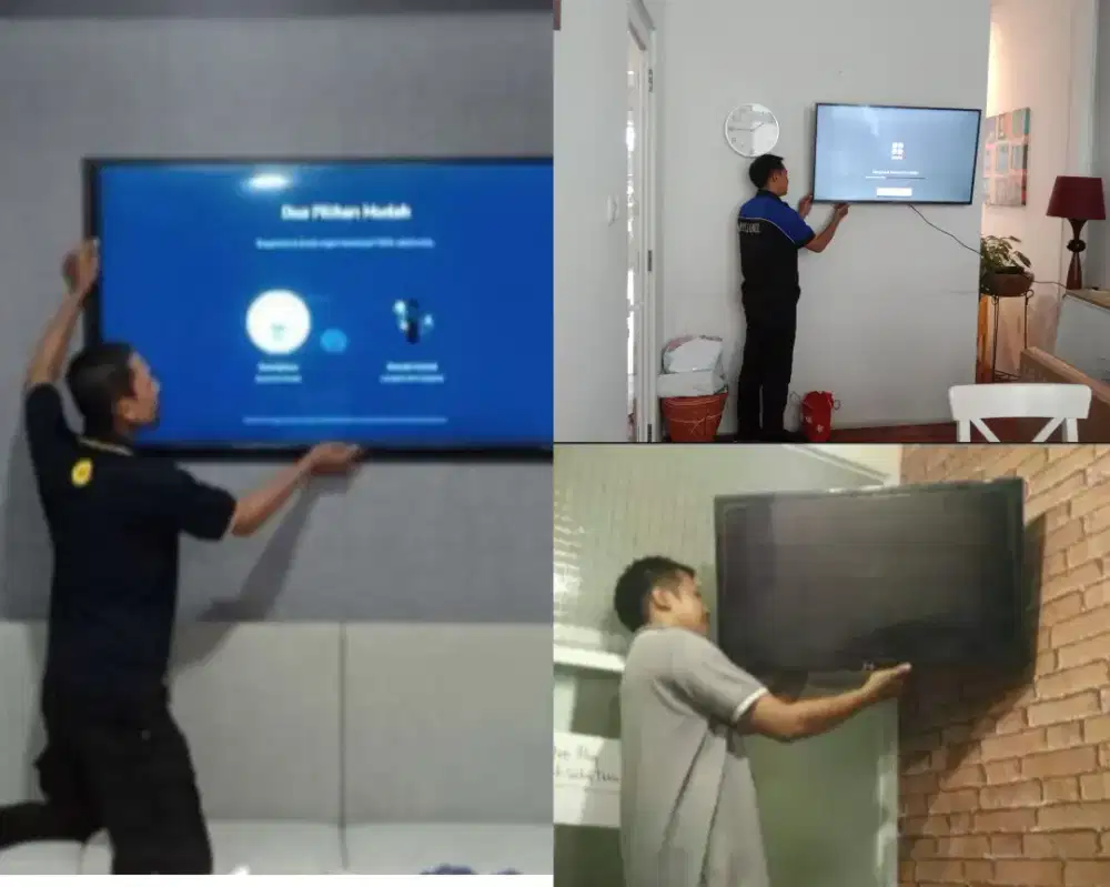 Braket +pasang atau jasa pasang terima rapih breket bracket led tv