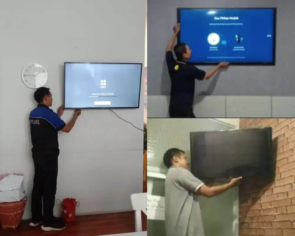 Braket +pasang atau jasa pasang terima rapih breket bracket led tv