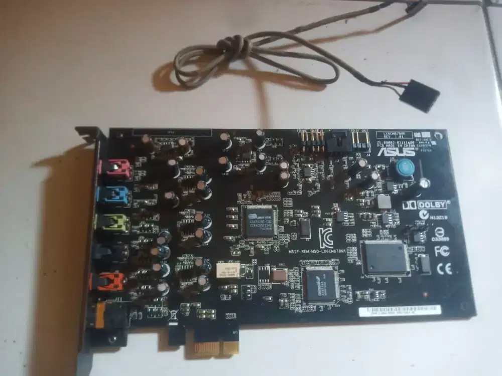 sound card merk ASUS xonar d karak
