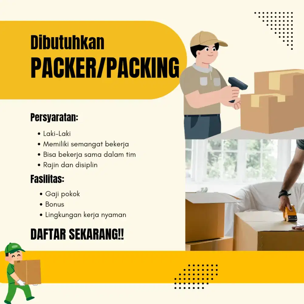 Lowongan Kerja Picker/Packing