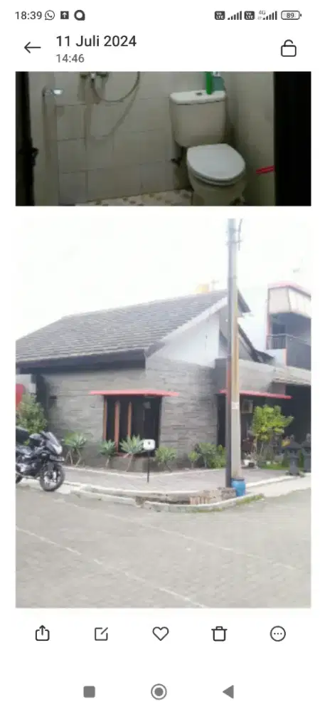 DISEWAKAN RUMAH TINGGAL/KANTOR