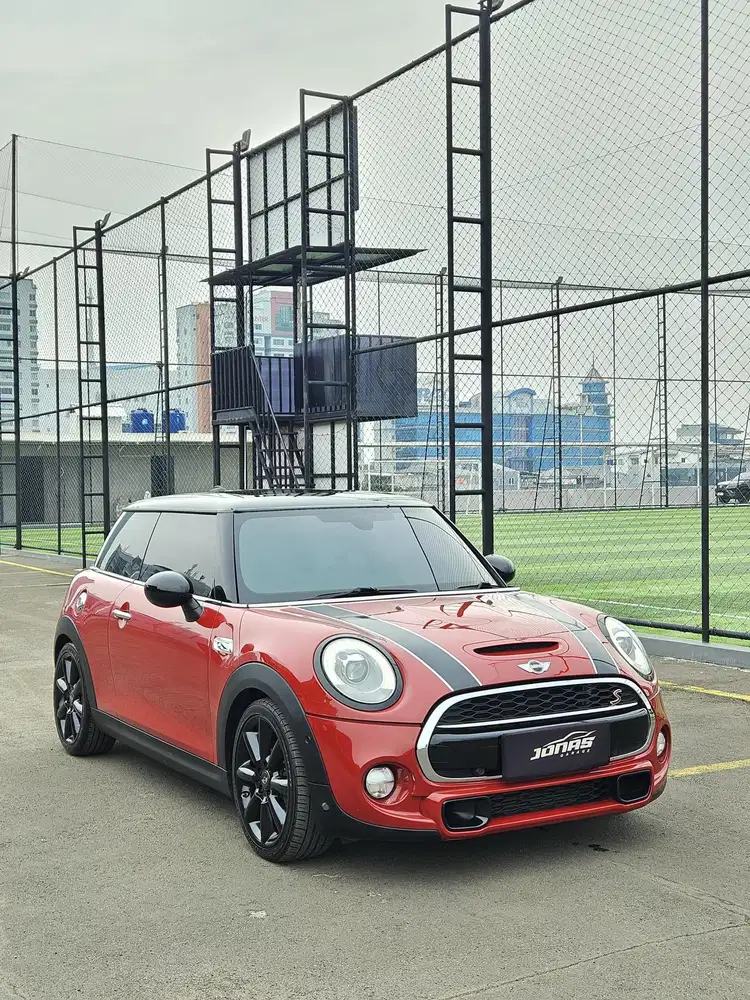 MINI COOPERS S 2014 merah 3 Doors