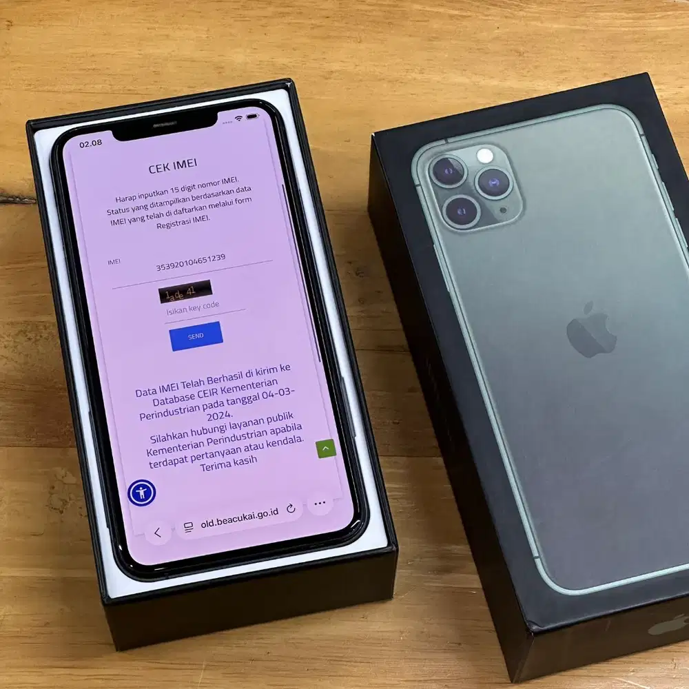 iPhone 11 Pro Max 256GB – EX INTERN BECUK