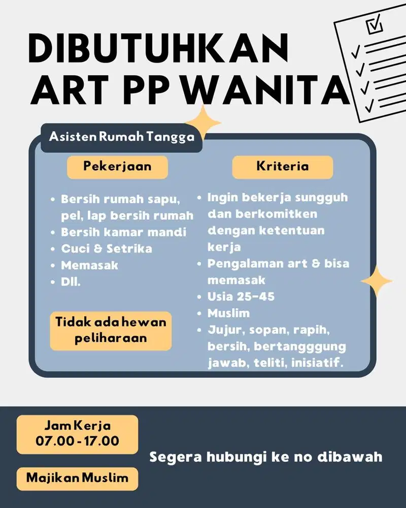 DICARI ART PP WANITA
