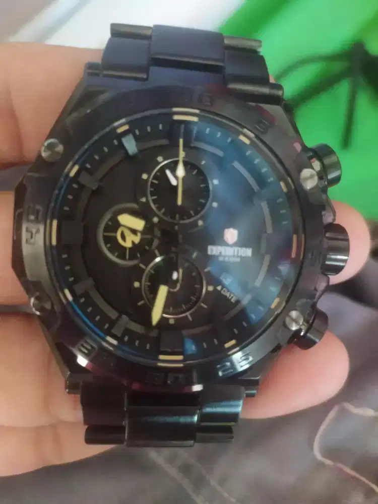 Jam expedition E6797 chrograph mulus like new