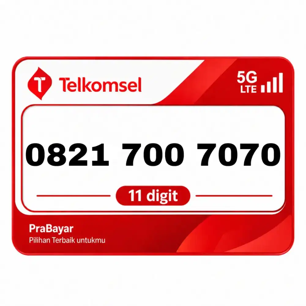Nomor cantik 11Digit simpati Telkomsel