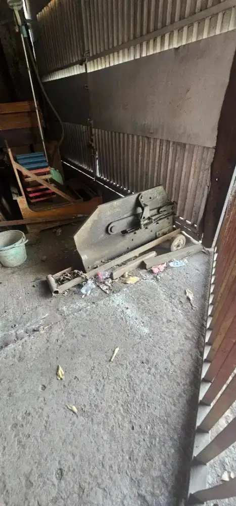 Alat potong besi plat bekas jadul