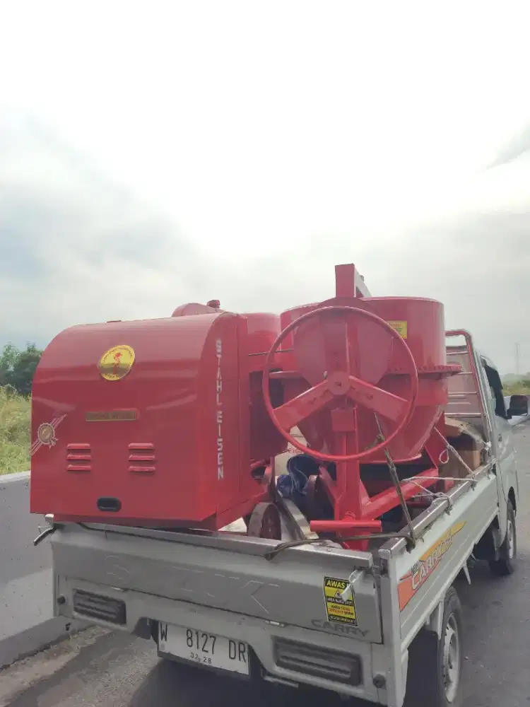 Molen cor 50kg stahleisen komplit mesin siap pakai