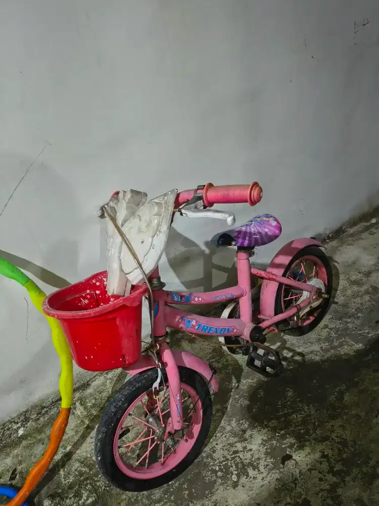 Sepeda bekas anak perempuan