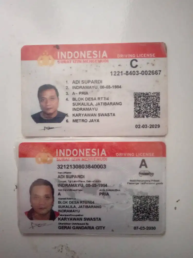 Cari kerjaan Driver Sim A