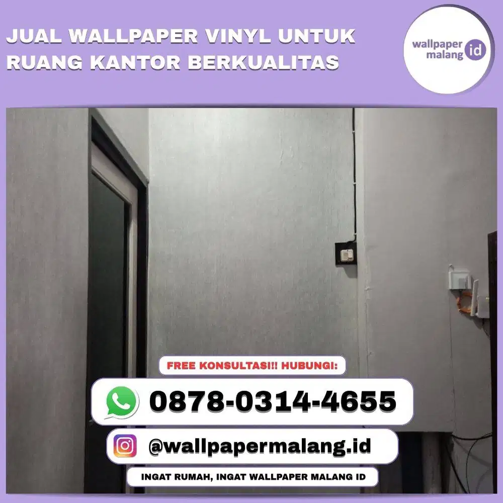 Jual wallpaper vinyl untuk ruang kantor berkualitas
