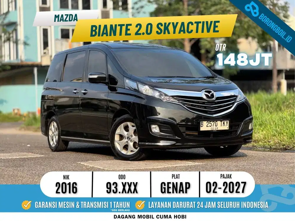 Mazda Biante 2.0 Skyactiv 2016